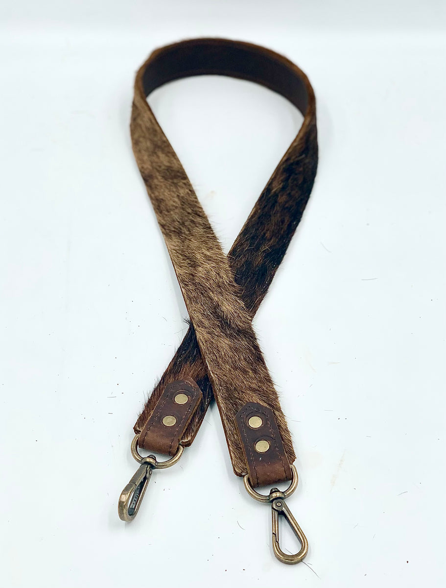 Handmade Purse & Handbags Straps Exotic Cowhides (48” Length x 1.5” Wide) Brown