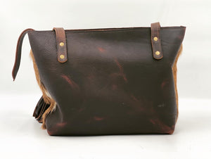 Medium Axis Deer Hair-on-Hide Leather Tote Bag – Jackson Place Collection