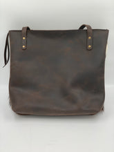 Load image into Gallery viewer, ONE OF A KIND - Large Hair-on-Hide Leather Tote Bag