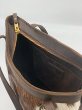 Load image into Gallery viewer, ONE OF A KIND - Large Hair-on-Hide Leather Tote Bag